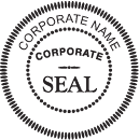 Buy your corporate seal online.