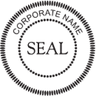 corporation seals, seals, embossers, corporate seals